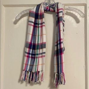 NWT Charming Charlie pink and blue scarf